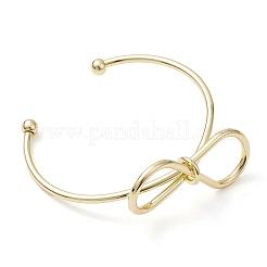 Infinity Brass Cuff Bangles&nbsp;BJEW-D039-37E-G