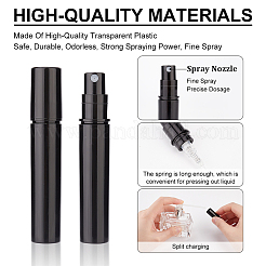 80 Sets 3ML Plastic Spray Bottles with 2Pcs Mini Transparent Plastic Funnel Hopper&nbsp;MRMJ-BC0003-28B