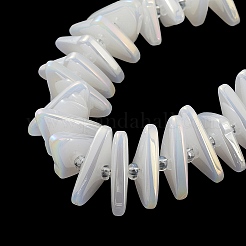 Electroplate Glass Beads Strands&nbsp;EGLA-R114-01K