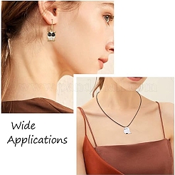10Pcs 5 Styles Alloy Enamel Pendants&nbsp;FIND-YW0006-21