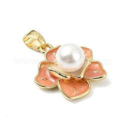 Brass Enamel Pendants&nbsp;PALLOY-JF05280