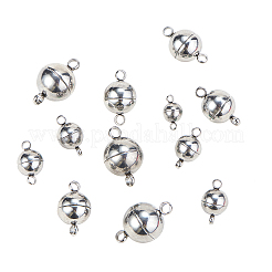304 Stainless Steel Magnetic Clasps&nbsp;STAS-CJ0001-74