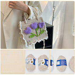 DIY Knitting Rectangle Bags Set&nbsp;DIY-WH0656-04