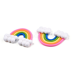 Handmade Polymer Clay Cabochons&nbsp;X-PORC-S1007-41C