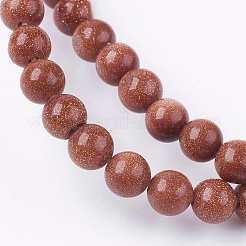 Goldstone Bead Strands&nbsp;G-R193-04-4mm