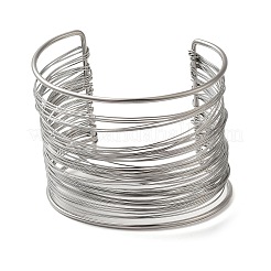 Non-Tarnish 304 Stainless Steel Open Cuff Bangles for Women&nbsp;STAS-002-01