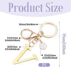 Stainless Steel Keychains&nbsp;KEYC-TAC0035-004V-G