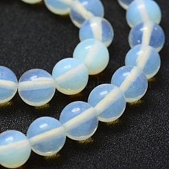 Opalite Beads Strands&nbsp;X-G-P335-18-8mm