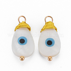 Freshwater Shell Pendants&nbsp;SHEL-S276-141