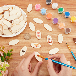 Unfinished Wood Cutouts&nbsp;DIY-WH0410-60