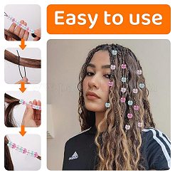 Acrylic Hair Braiding Twist Styling Tool Set&nbsp;DIY-FZC0002-01A