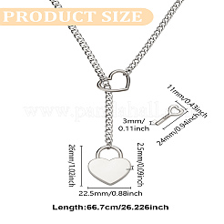 304 Stainless Steel Pendant Necklaces&nbsp;NJEW-LP0001-21