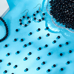 Opaque Solid Color Glass Beads Strands&nbsp;EGLA-LT0001-04B