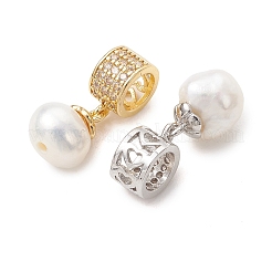 Natural Cultured Freshwater Pearl Pendants&nbsp;PALLOY-JF05580