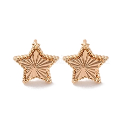 Brass Stud Earrings&nbsp;EJEW-D288-09G