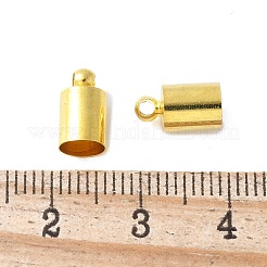 真鍮のコードヒント  ゴールドカラー  10x5.5mm&nbsp;KK-H579-G