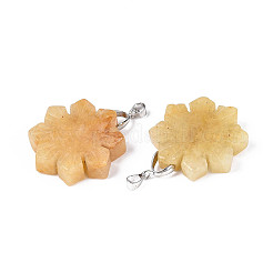 Natural Topaz Jade Pendants&nbsp;G-T144-12B