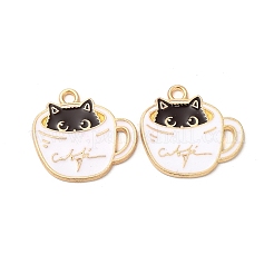 Alloy Enamel Pendants&nbsp;ENAM-C005-15G