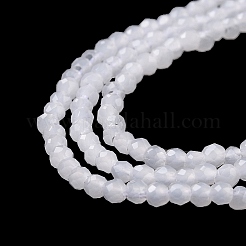 Glass Imitation Jade Beads Strands&nbsp;X-GLAA-H021-05-01
