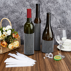 200Pcs 4 Styles PE Wine Bottle Mesh Cover Bag&nbsp;AJEW-FH0005-60