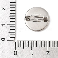 Brooch Cabochon Settings&nbsp;STAS-K254-05A-P