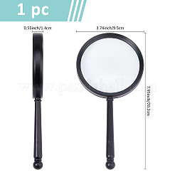 1Pc Aluminum Magnifying Glass&nbsp;AJEW-BC0009-13EB