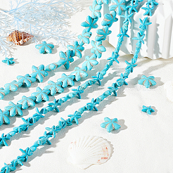 4 Strands 2 Styles Synthetic Turquoise Beads Strands&nbsp;TURQ-AR0001-14