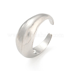 女性用合金オープンカフリングキット4個  プラチナ  内径：17.2~17.3mm&nbsp;LS-RJEW-K260-05P