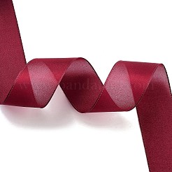 20ヤードのポリエステルリボン  ギフト包装用  暗赤色  1-1/2インチ（38mm）  約20.00ヤード（18.29m）/ロール&nbsp;OCOR-Z005-01D