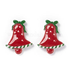 Christmas Themed Opaque Resin Cabochons&nbsp;CRES-P022-11