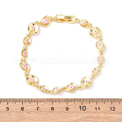 Brass Link Chain Bracelets for Women&nbsp;BJEW-D387-03G