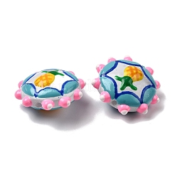 Baking Paint Glass Enamel Beads&nbsp;LAMP-K039-34F