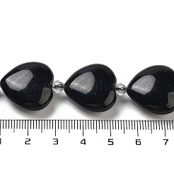 Natural Obsidian Beads Strands&nbsp;G-C150-A30-01