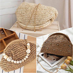 2Pcs Aluminum Purse Handle Frames&nbsp;PURS-BBC0001-11B