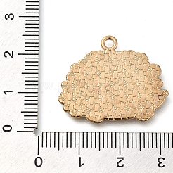 Animal Flower Alloy Enamel Pendants&nbsp;ENAM-Q508-01F