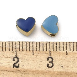 Ion Plating(IP) 304 Stainless Steel Enamel Beads&nbsp;STAS-B075-09G-03
