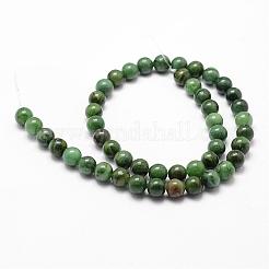 Natural African Jade Beads Strands&nbsp;G-D840-53-8mm-A