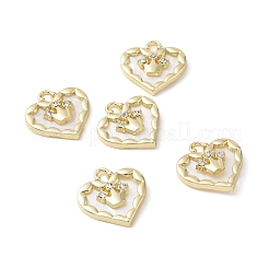 Alloy Micro Pave Cubic Zirconia Pendants&nbsp;PALLOY-F285-06B-LG
