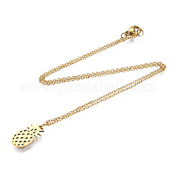 201 Stainless Steel Pendant Necklaces&nbsp;LS-NJEW-T009-JN137-40-2