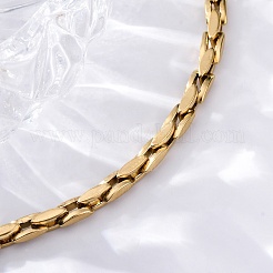 304 Stainless Steel Link Chain Bracelets for Women&nbsp;BJEW-C076-04G