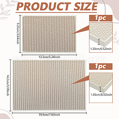 2Pcs 2 Styles Jewlery Honeycomb Quartz Soldering Board&nbsp;FIND-BC0013-40