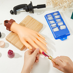 1 Bag Rubber Nail Hand Practice Model&nbsp;MRMJ-FH0001-61