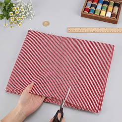 1Yard Stripe Pattern Polycotton Fabric&nbsp;DIY-MA0007-31A