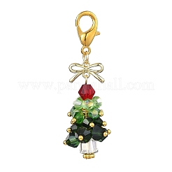 Alloy Glass Pendant Decorations&nbsp;HJEW-JM04107-03