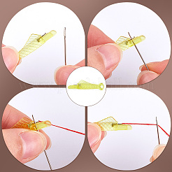 50Pcs Fish Shape Sewing Machine Needle Threaders&nbsp;DIY-CP0011-20A