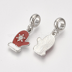 Alloy European Dangle Charms&nbsp;MPDL-S066-090