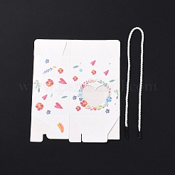 Rectangle Paper Gift Boxes with Handle Rope&nbsp;CON-B010-02A