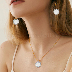 DIY Blank Floating Charm Necklace Making Kit&nbsp;DIY-DR0001-20