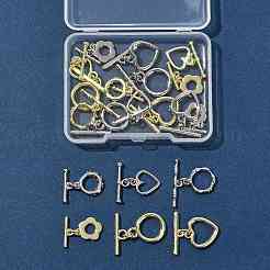 20Pcs 12 Styles Alloy Toggle Clasps&nbsp;FIND-FS0004-53