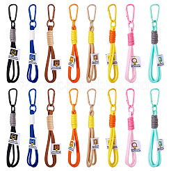 16Pcs 8 Colors Braided Nylon Strap&nbsp;AJEW-TA0002-07